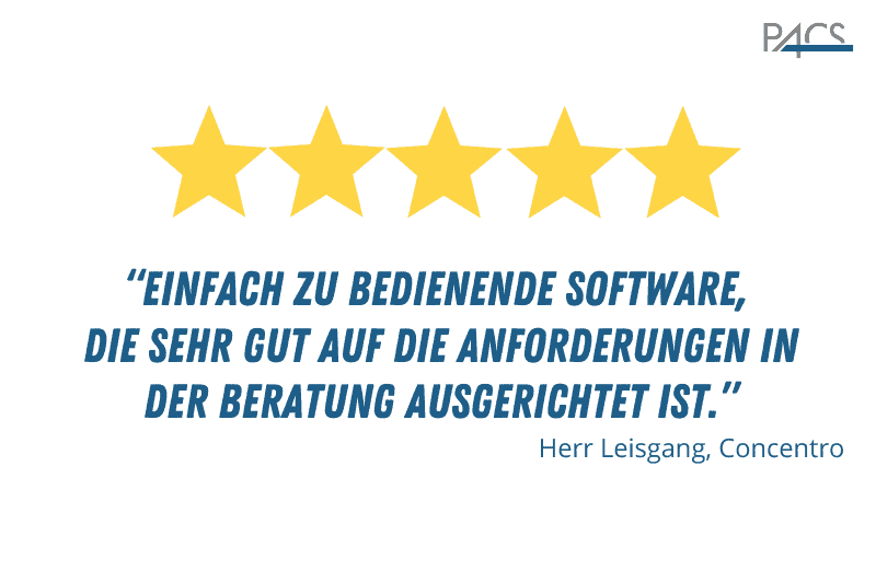 Bewertung PACS Software - Unternehmensberatung